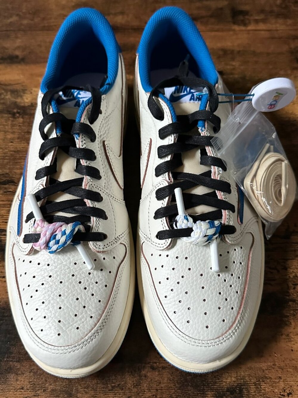 NEW IN BOX Air Jordan 1 Low x Travis Scott x Fragment Shoes - DM7866-104 - Sz 12 - Picture 11 of 16